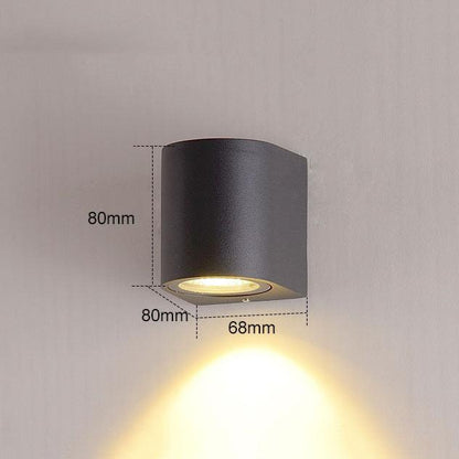 Floroux - Applique LED étanche pour l'extérieur