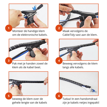 CableTidy – Solution pour Câbles et Désordre