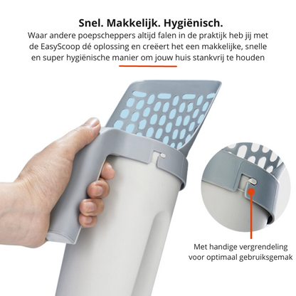 EasyScoop - Bac à Litière Hygiénique sans Odeurs