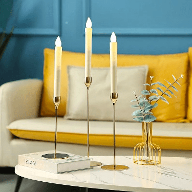 Bougeoir vintage | Support de bougie en laiton