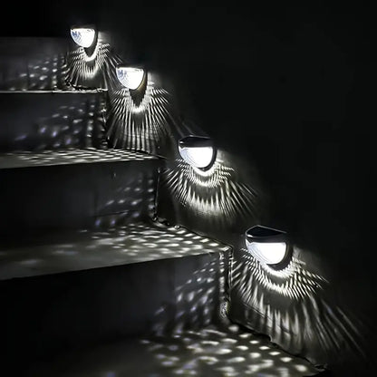 Floroux | Lampes de clôture solaires modernes et luxueuses