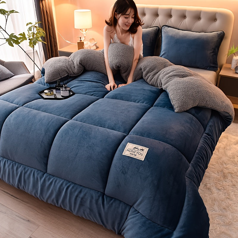 Couverture en Fleece Sherpa Luxe – Confort et Style Ultimes