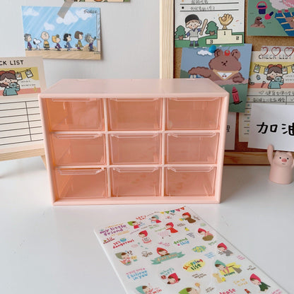 Tiroir anti-poussière Floroux Grid pour rangement de bureau