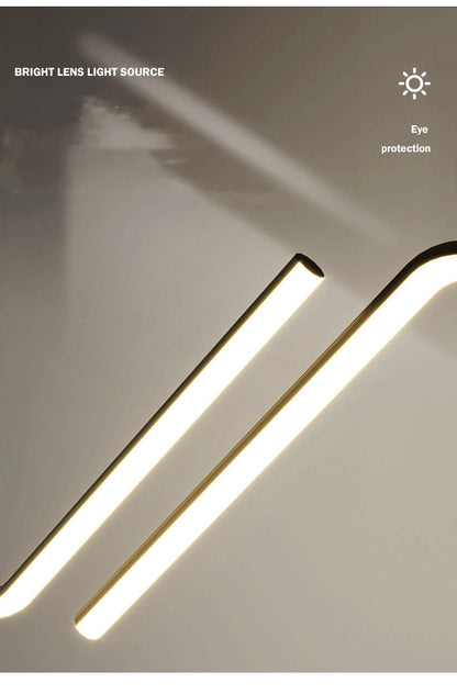 Floroux - Lustre impressionnant à rayures pour votre maison