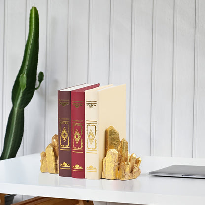 CrystalForm - Pampres de livres vintage avec design en cristal