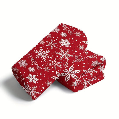 FestiveSnuggle - Luxe Couverture en Fleece de Noël pour les Fêtes