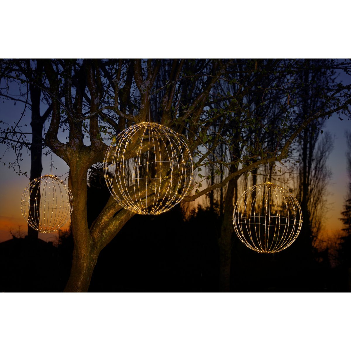 LILLASO Boule de Lumière de Noël