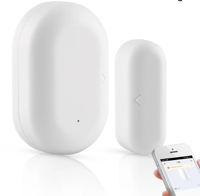 Capteur de fenêtre de porte de portail intelligent Tuya ZigBee - Surveillance d'entrée WiFi via les applications SmartLife Google Alexa
