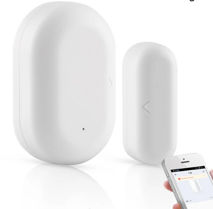 Capteur de fenêtre de porte de portail intelligent Tuya ZigBee - Surveillance d'entrée WiFi via les applications SmartLife Google Alexa