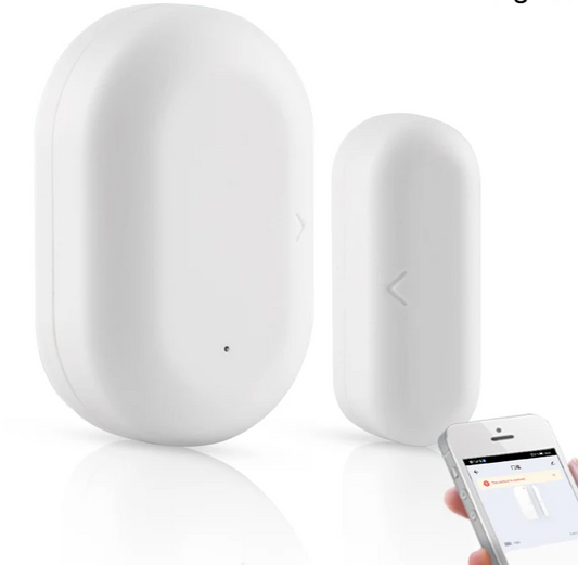Capteur de fenêtre de porte de portail intelligent Tuya ZigBee - Surveillance d'entrée WiFi via les applications SmartLife Google Alexa