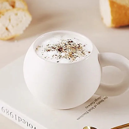Stella Cup – Luxe Géométrique Tasse en Porcelaine