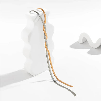 FlexiChain Collier – Style Élégant Ajustable