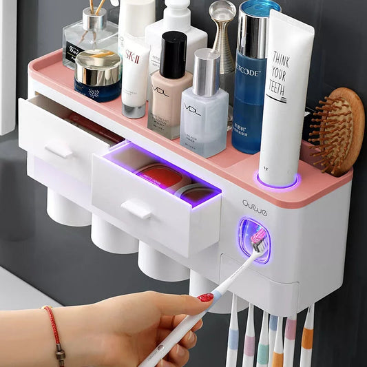 Distributeur de dentifrice automatique magnétique