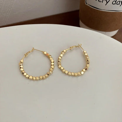 Boucles d'oreilles créoles élégantes Nina