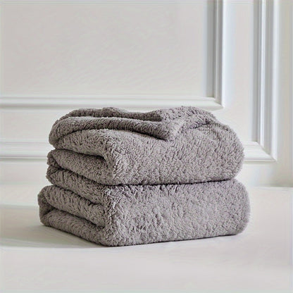CozyWrap – Luxe Sherpa Fleece Couverture pour les Jours d'Hiver