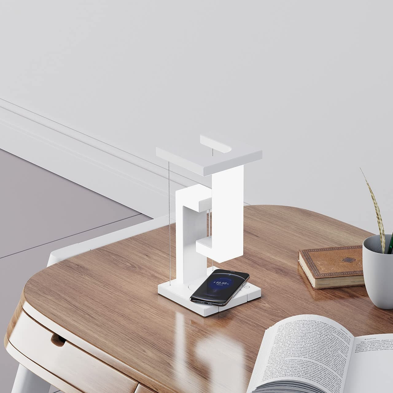 Lampe d'équilibre flottante avec charge sans fil