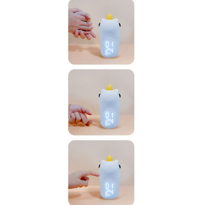 Minuterie de nuit licorne avec réveil