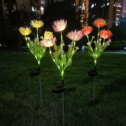 Floroux | Lumière extérieure LED magique avec des motifs floraux
