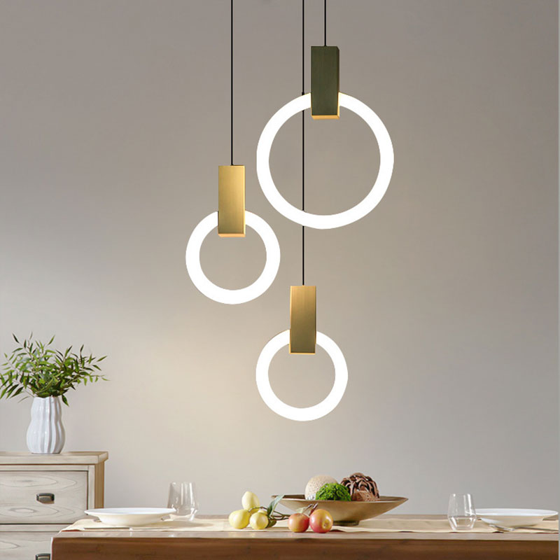 Floroux Anneau LED Suspension | Design Moderne | Énergétiquement Efficace | Dimmable