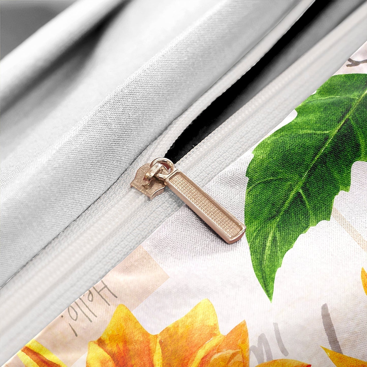 Douillette Douce Tournesol – Renouvellement Naturel de Chambre à Coucher