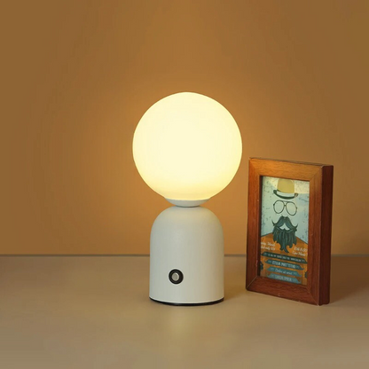Floroux - lampe de table LED rechargeable pour un éclairage cosy dans la chambre à coucher et le salon