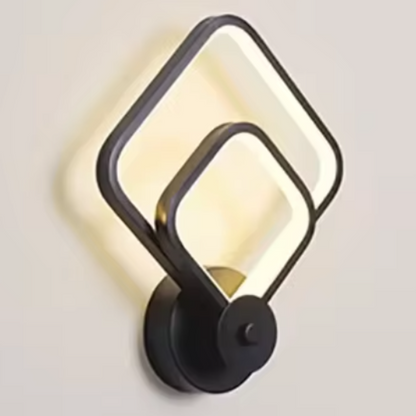 Floroux - Applique LED élégante en fer pour des accents contemporains
