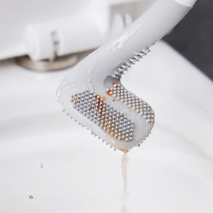 Floroux - Brosse de toilette à long manche