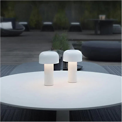 Lampe de lanterne sans fil LED champignon