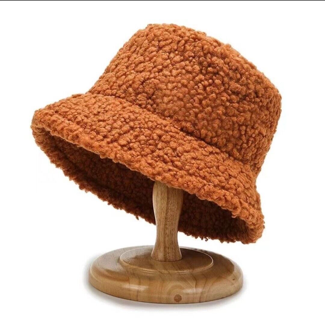 CozySheep Chapeau - Chaud Bucket Teddy pour les jours d'hiver