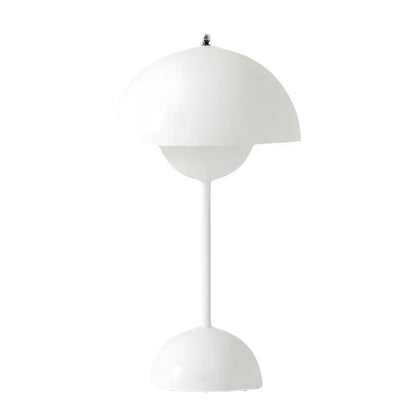 LumiFleur - Lampe de Table Rechargeable en Pot de Fleurs avec Variateur Tactile