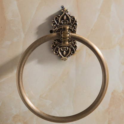 Anneau de Serviette Vintage Chic | Design Solide Élégant