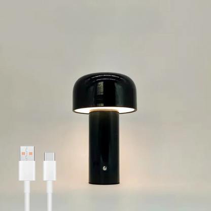 Floroux - Lampe de table LED champignon rechargeable pour une ambiance chaleureuse