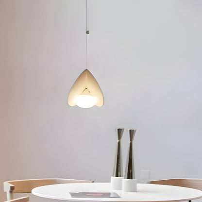 LumiPure – Lampe suspendue linéaire blanche élégante