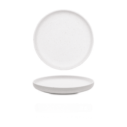 Assiette de dîner petite et polyvalente | Idéale pour les repas quotidiens