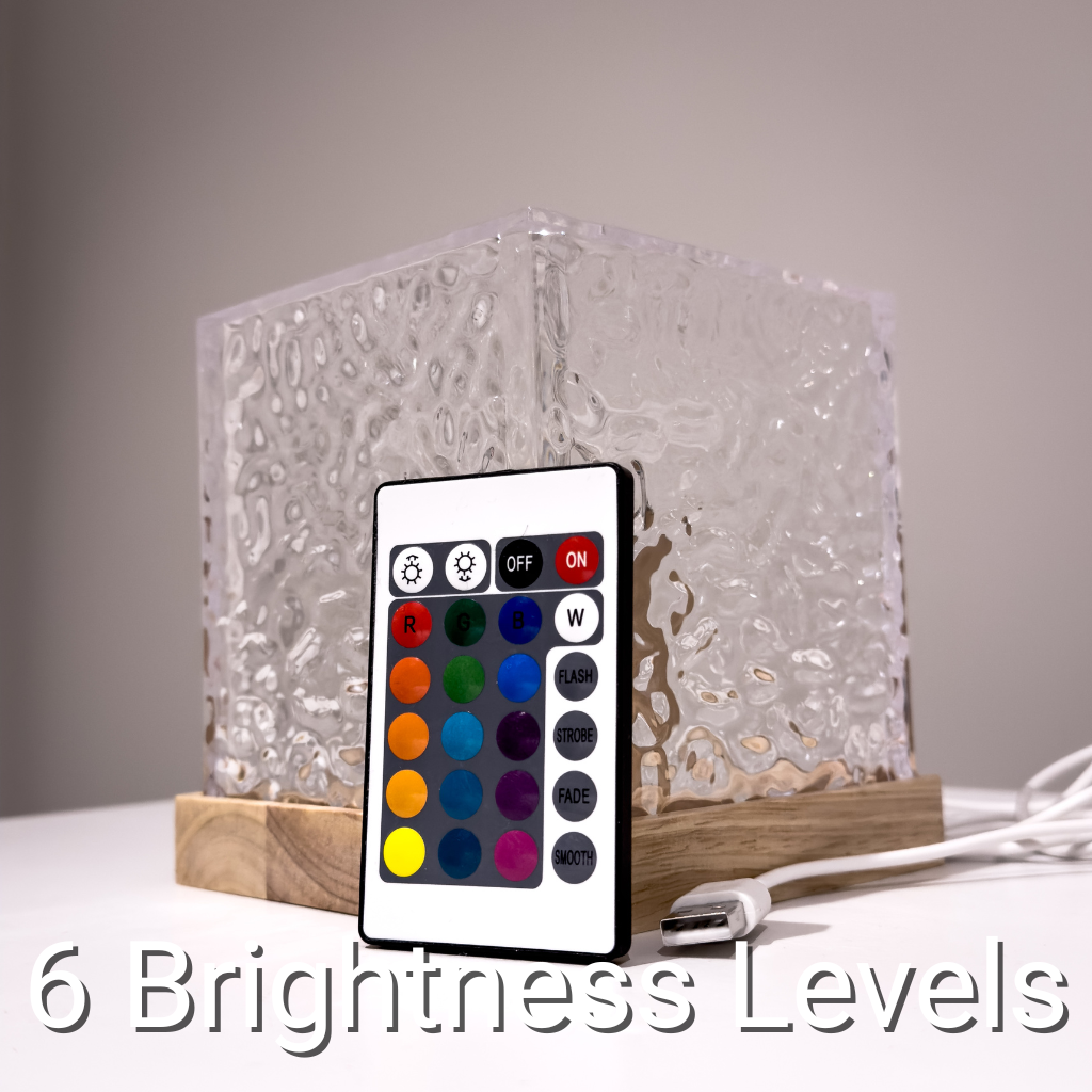 Floroux LED lamp | Magical 3D ambient light | Wireless table lamp | Decorative lighting