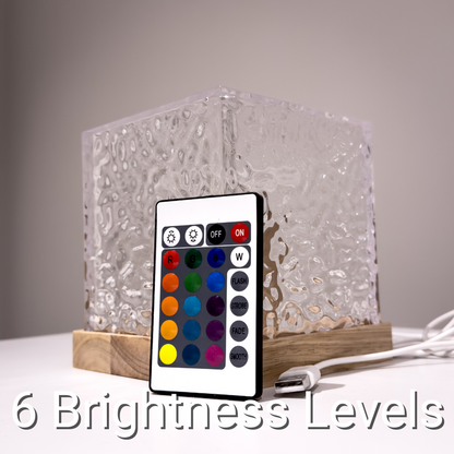 Floroux LED lamp | Magical 3D ambient light | Wireless table lamp | Decorative lighting