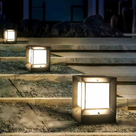 Floroux | Lampe de sol LED extérieure élégante pour un design de jardin raffiné