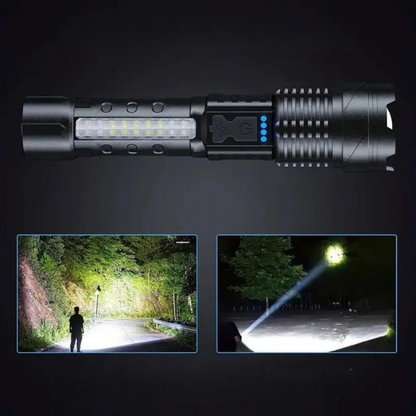 Floroux - Ultrafleece Lampe de Poche Militaire avec 5000 Lumens