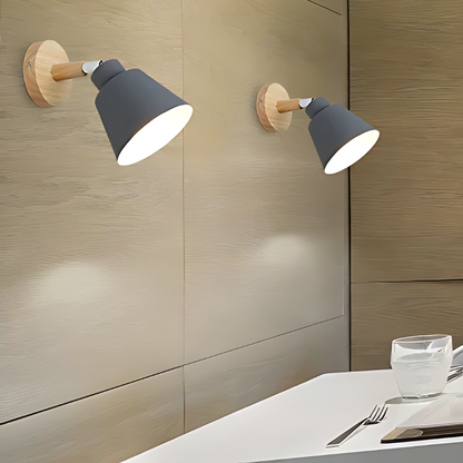 Floroux - Applique murale LED élégante au style nordique pour des espaces de vie confortables