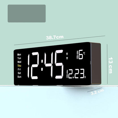 Montre digitale en acrylique colorée – Apportez de la couleur dans votre intérieur
