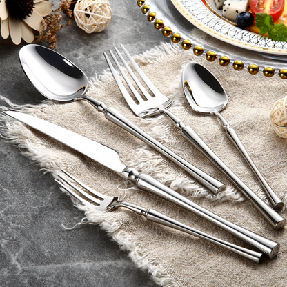 Elegant stainless steel cutlery set Floroux | High quality | Timeless design