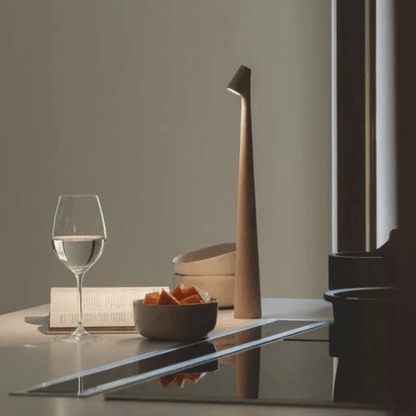 Nordic - Lampe d'ambiance au design minimaliste, lumière de lecture LED sans fil