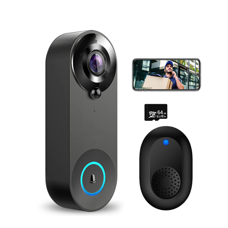 SecuriCam - Sonnette vidéo intelligente avec sécurité HD