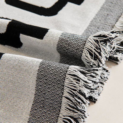 Couverture de canapé/couché Bohemia noire