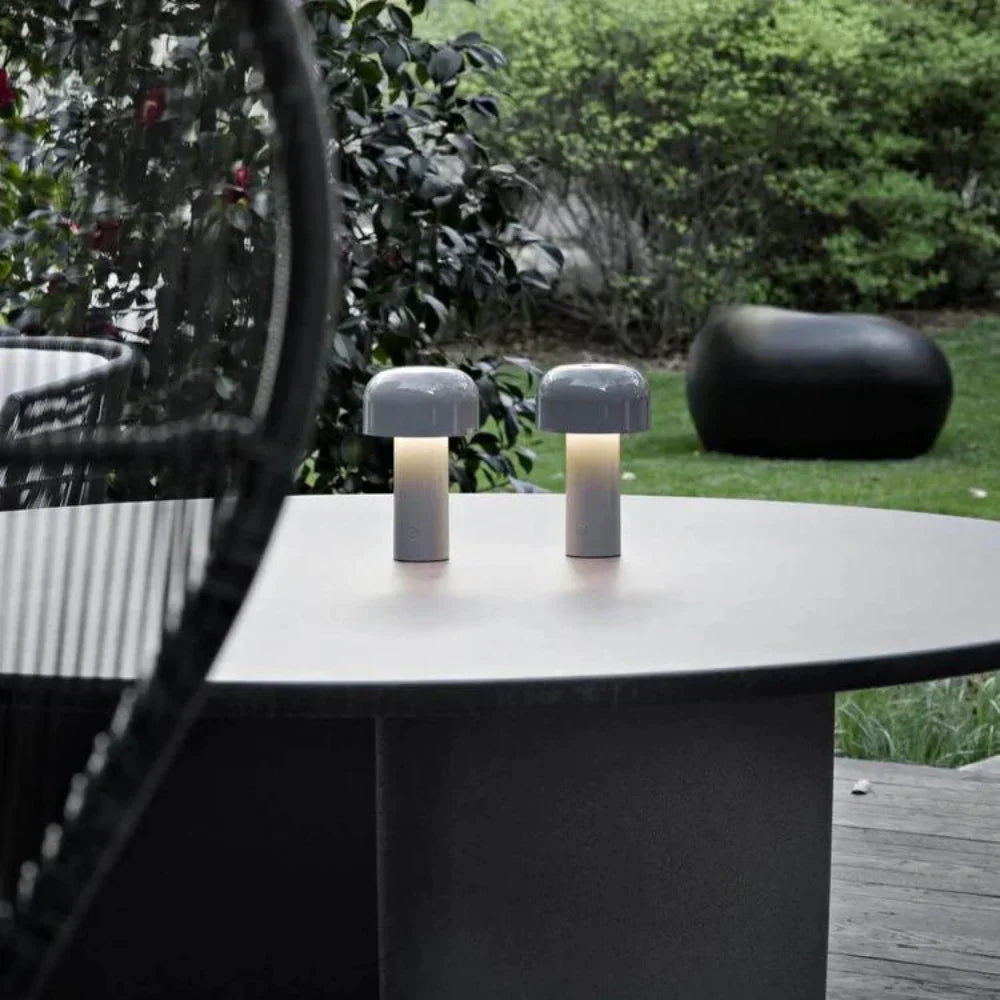 Lampe de lanterne sans fil LED champignon