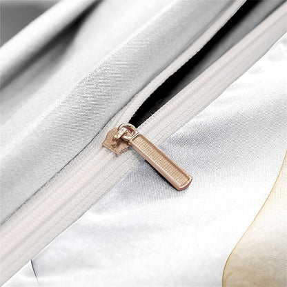 Ensemble de housse de couette artistique ultra-douce pour un style de chambre à coucher vivant