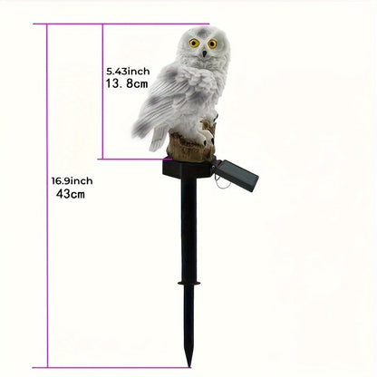 SolarOwl - Lampe de jardin LED moderne avec design unique