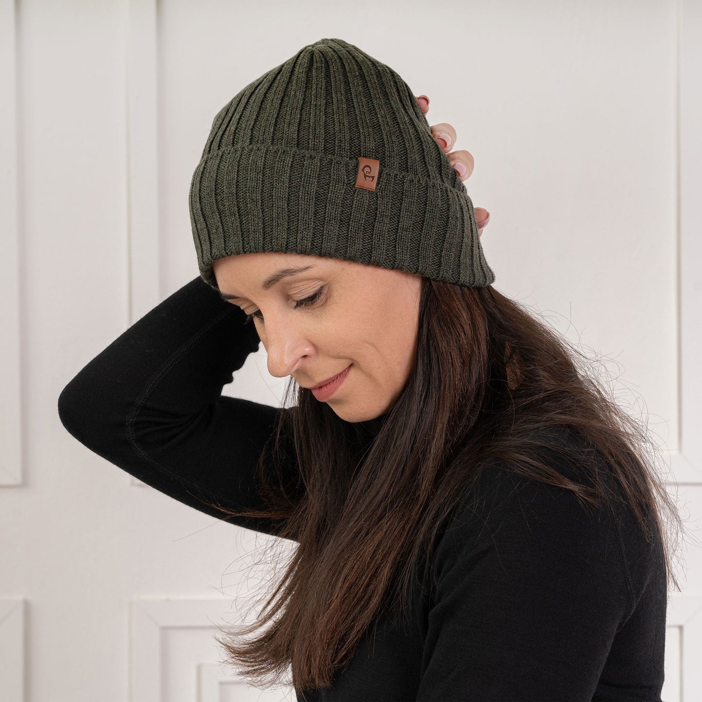 CozyMerino Bonnet - Luxe Bonnet en Merino pour Femmes