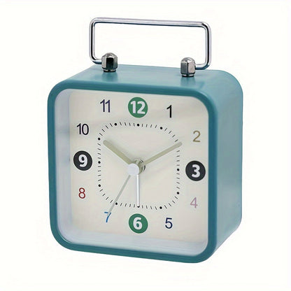 TimeCube Horloge - Horloge Carré Élégant avec Lumière de Nuit