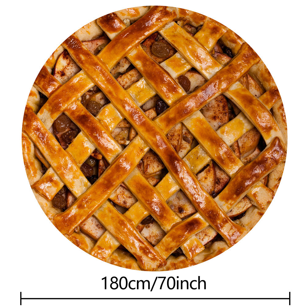 Couverture Tortilla - Couverture réaliste en Pepperoni Pizza, Couverture en flanelle douce et confortable, Cadeau personnalisé